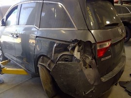 2013 HONDA ODYSSEY, GRAY, EX MODEL, 3.5L, AT, FWD,   A25174